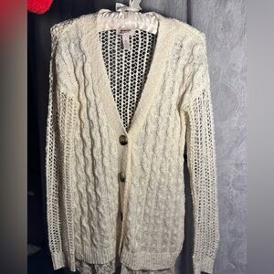 Arizona Cream Button sweater